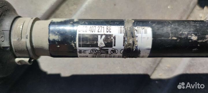 Привод в сборе audi a4b7