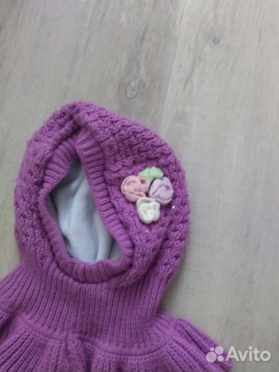 Зимняя детская шапка