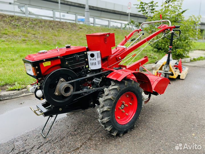 Дизельный тяжелый мотоблок Хопер мт15Е