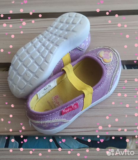 Текстильные туфли Crossway 24р