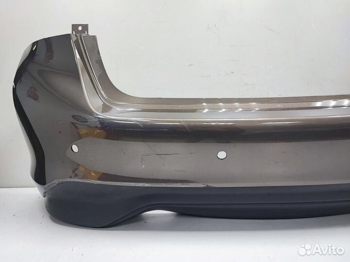 Бампер задний nissan tiida C13 2015-2018 коричневы