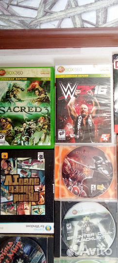 Компьютерные игры на дисках 15 штук