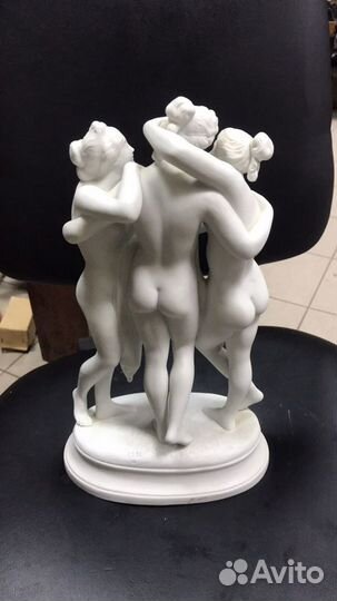 Статуэтка Три грации. Зитцендорф(Sitzendorf). Герм