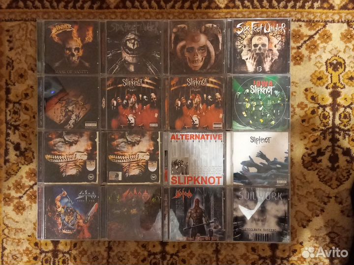 CD-диски б/у (Алфавит S) (Обновление 02.05.24)
