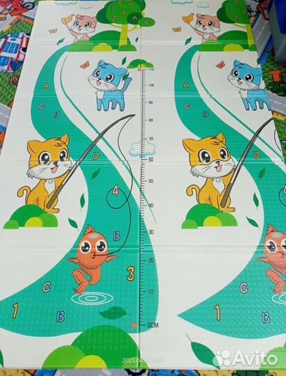 Складной детский коврик