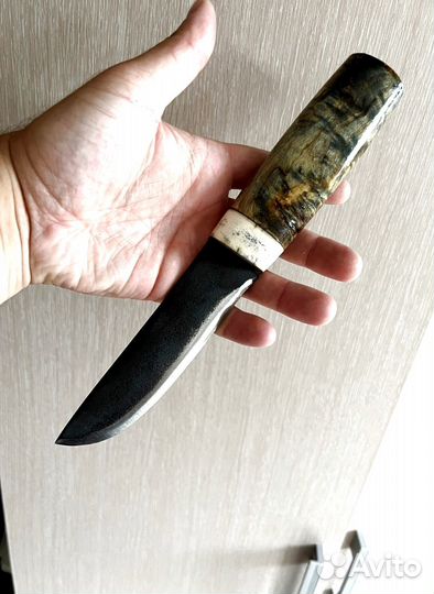 Нож якутский Кованный 110х18ш