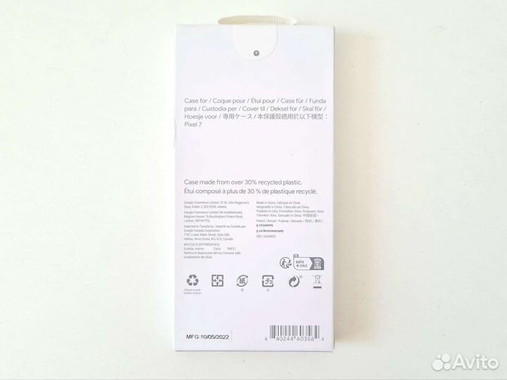 Чехол Google Pixel 7 Оригинал