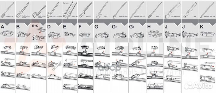 Щетка стеклоочистителя бескаркас PRO 650мм (26)