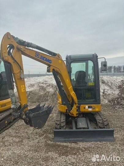 Мини-экскаватор XCMG XE27U, 2023