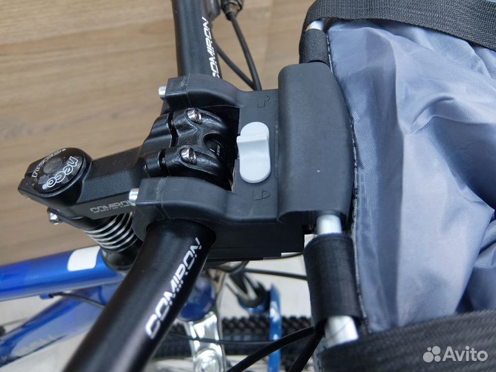 Корзина для велосипеда быстросъёмная, ткань