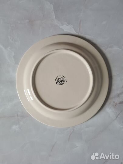 Тарелка доломитовая керамика