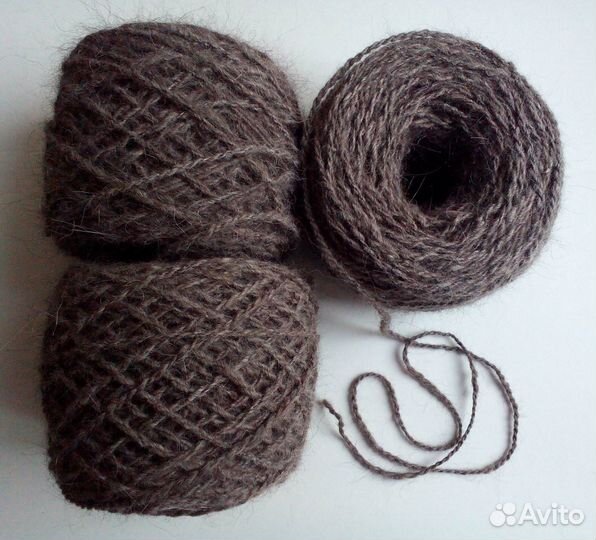 Собачья шерсть пряжа