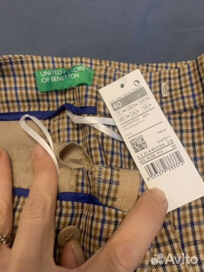 Брюки новые женские benetton