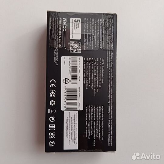 2 Tb SSD M.2 Netac NV7000 Новый