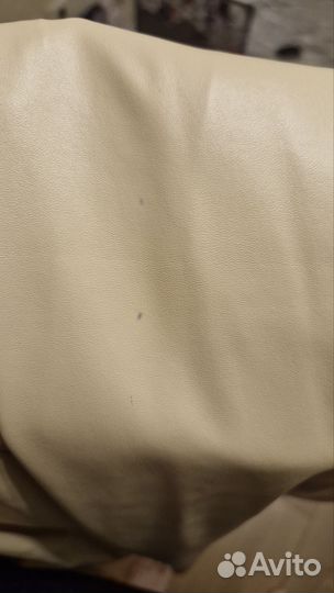 Брюки из кожзама