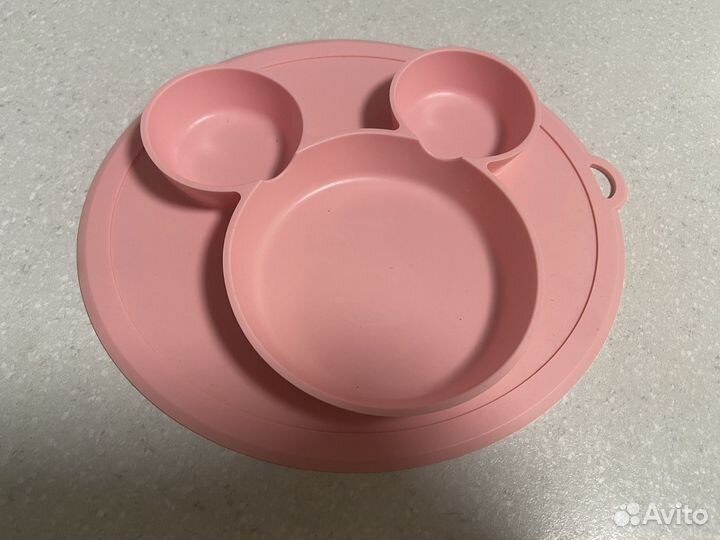 Детская силиконовая посуда