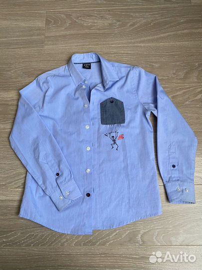 Рубашка для мальчика 134 Ostin