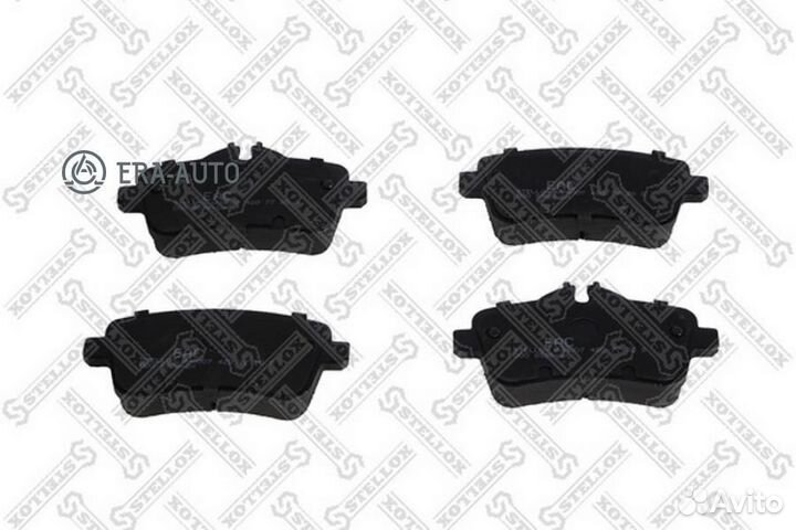 Stellox 000659BSX 000 659B-SX колодки диск. задние с антискрип. пл.\ MB W166/R172 ML250-ML500 2.5-5