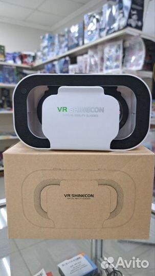 Очки виртуальной реальности VR shinecon с пультом