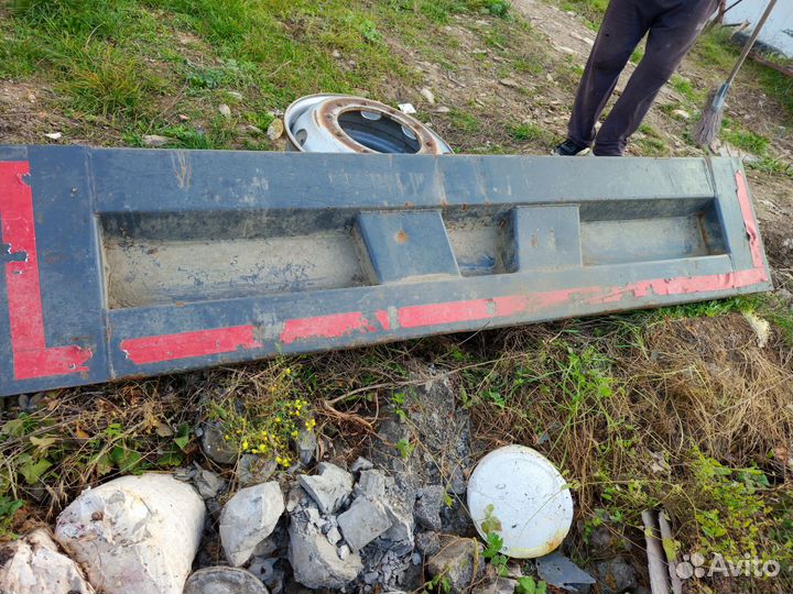 Задний борт самосвала shacman