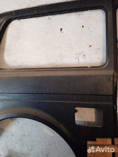 Правая боковина и крышка багажника ваз 2121