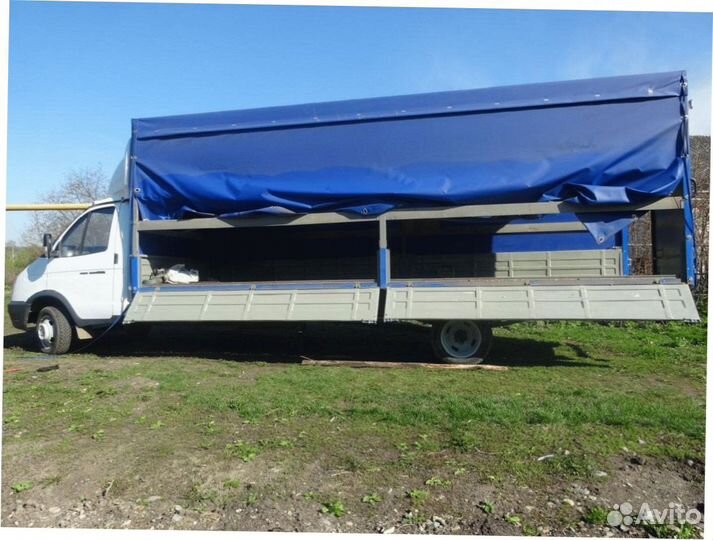 Сдвижные тенты, шторки на Газель Валдай