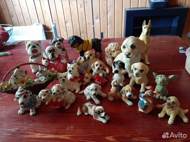 Статуэтка, собака, разные породы