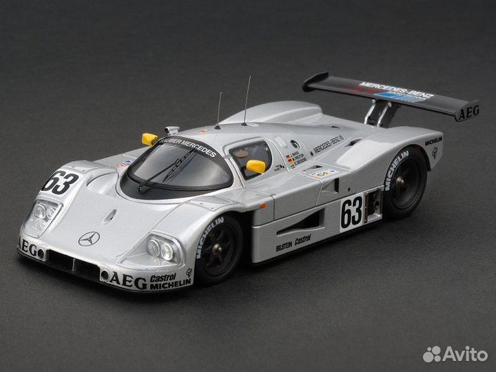 Sauber Mercedes C9 (#63) 1989 Le Mans Winner, 1:43