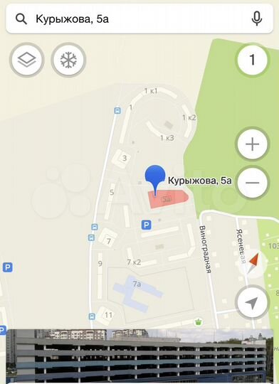 Машиноместо, 13 м²