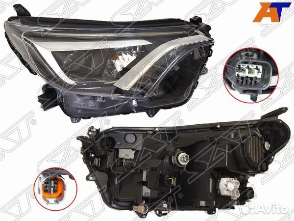 Фара toyota RAV4, toyota RAV4 A4 13-19