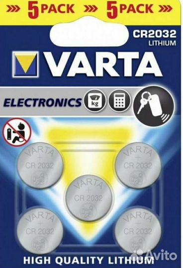 Батарейка varta CR2032