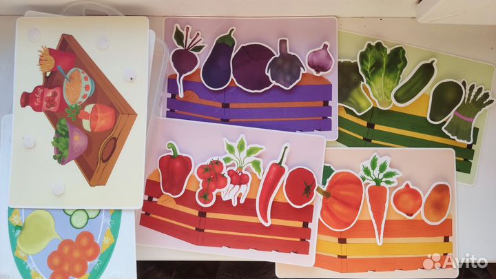 Развивающий набор на липучках 