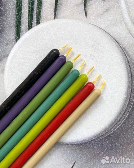 Часовые свечи, церковные свечи