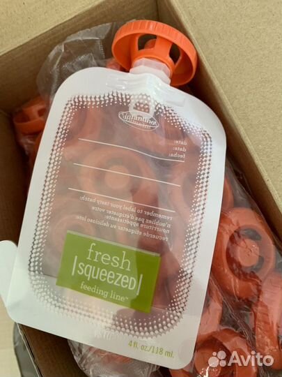 Пакеты для упаковки детского питания, заморозки