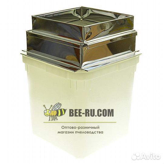 Фильтр для меда на куботейнер двойной (нерж, ячейк