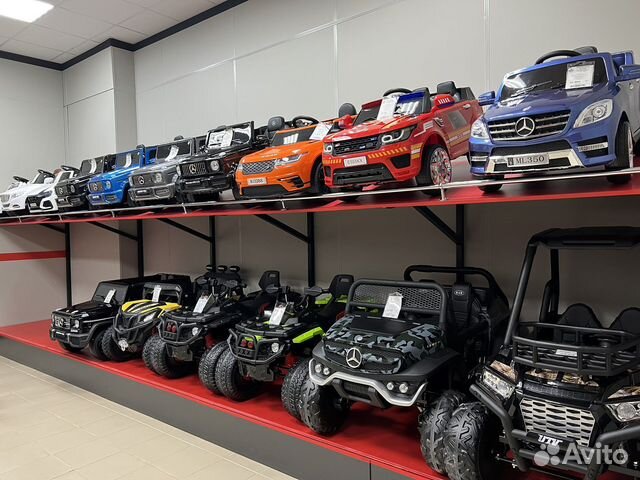 Электромобили детские новые