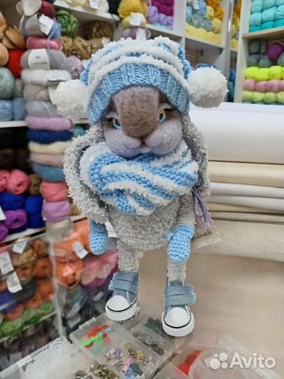 Мягкая игрушка заяц ручная работа