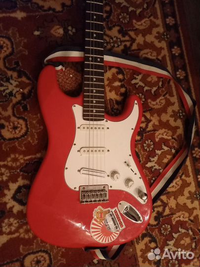 Электрогитара fender squier stratocaster