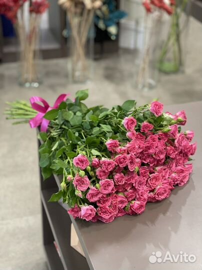 Роза букет
