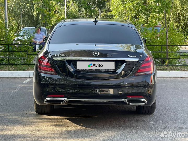 Mercedes-Benz S-класс 2.9 AT, 2019, 66 000 км