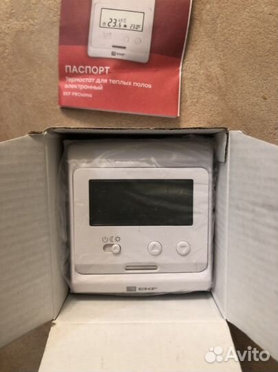 Термостат для тёплого пола электронный