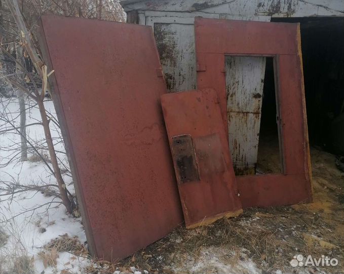 Ворота гаражные бу