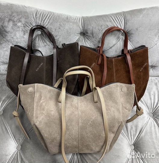 Сумка женская натуральная замша/италия