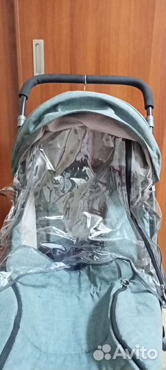 Детские санки коляска с колесами