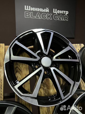 K&K 6x15/5x100 ET40 D57,1 кс1005 Алмаз черный