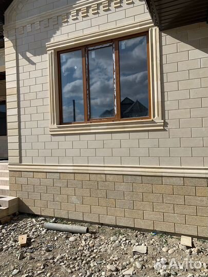 Облицовка дагестанским камнем