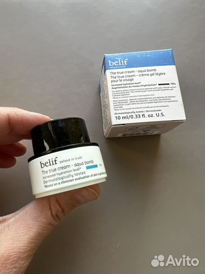 Крем гель Aqua Bomb Belif 10ml новый