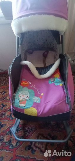 Санки коляска Nika Kids