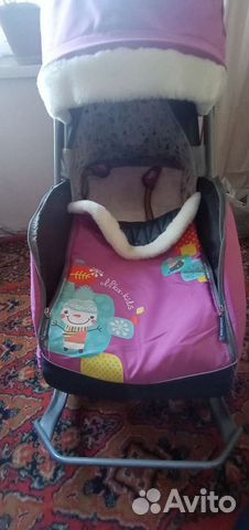 Санки коляска Nika Kids