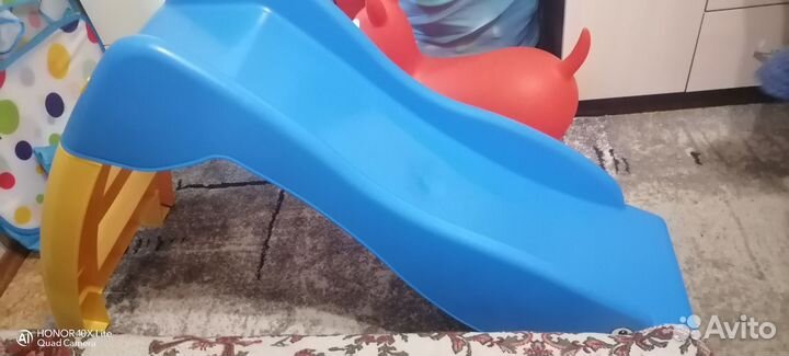 Детская горка пластиковая